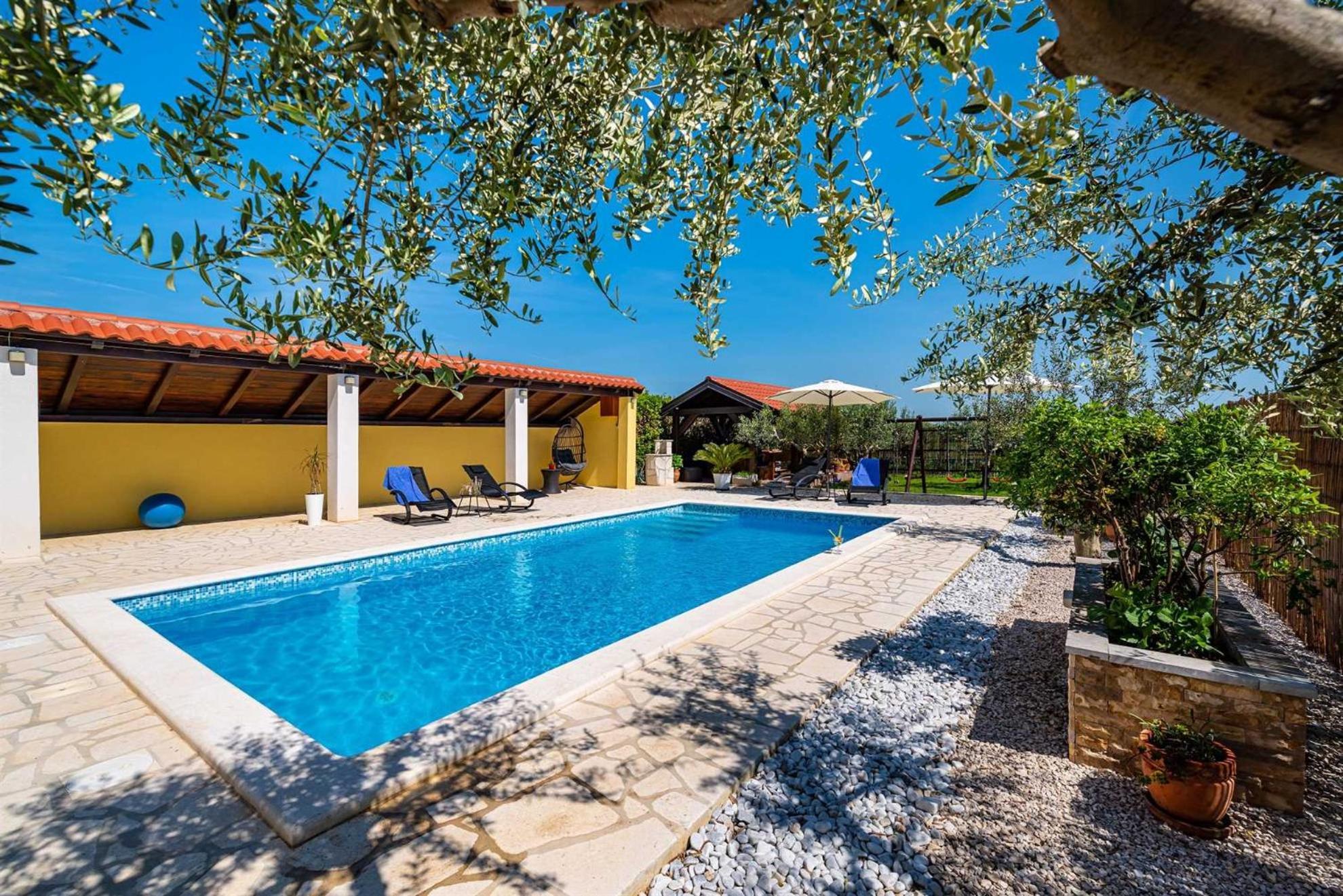 Apartment House Simoni With Pool, Zadar County Privlaka  Exteriör bild